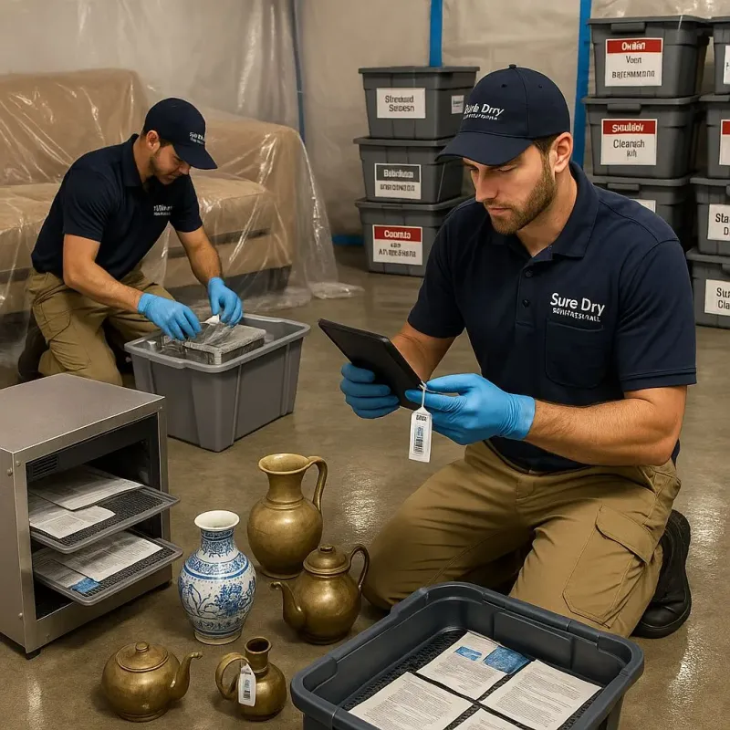 Content Protection and Restoration process in Portales, NM